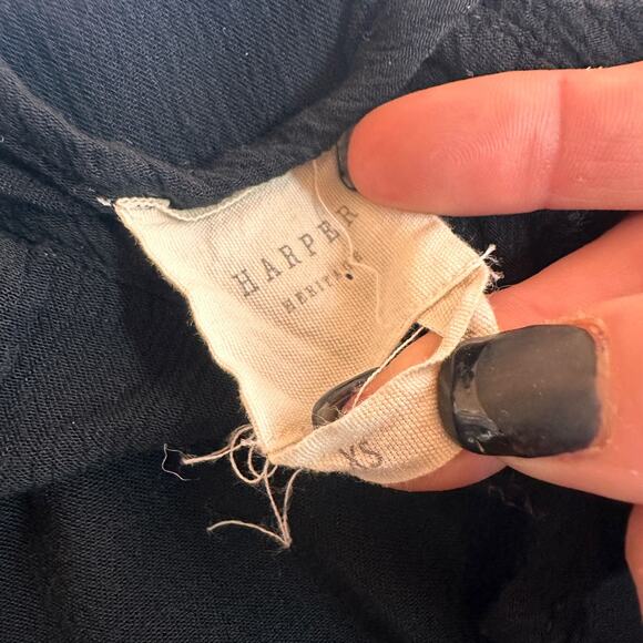 Francesca's Harper Heritage Peasant Embroidered Blouse Size XS - Picture 8 of 8